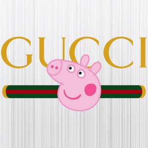 peppa pig gucci supreme logo|The Year of the Pig .